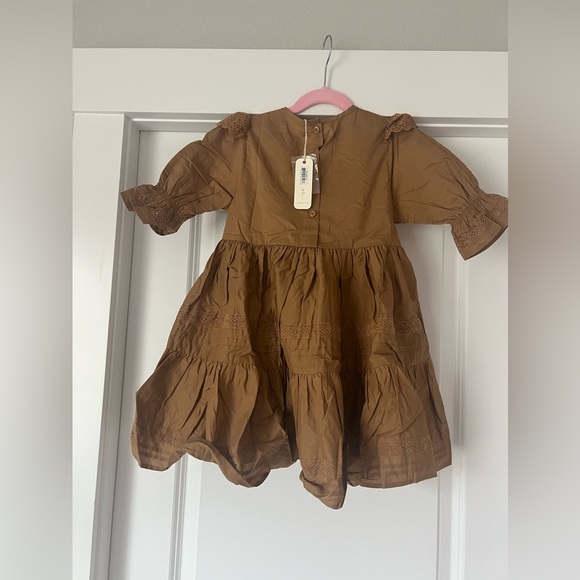 Noralee Genevieve Dress Golden Size 6 - Picture 2 of 7